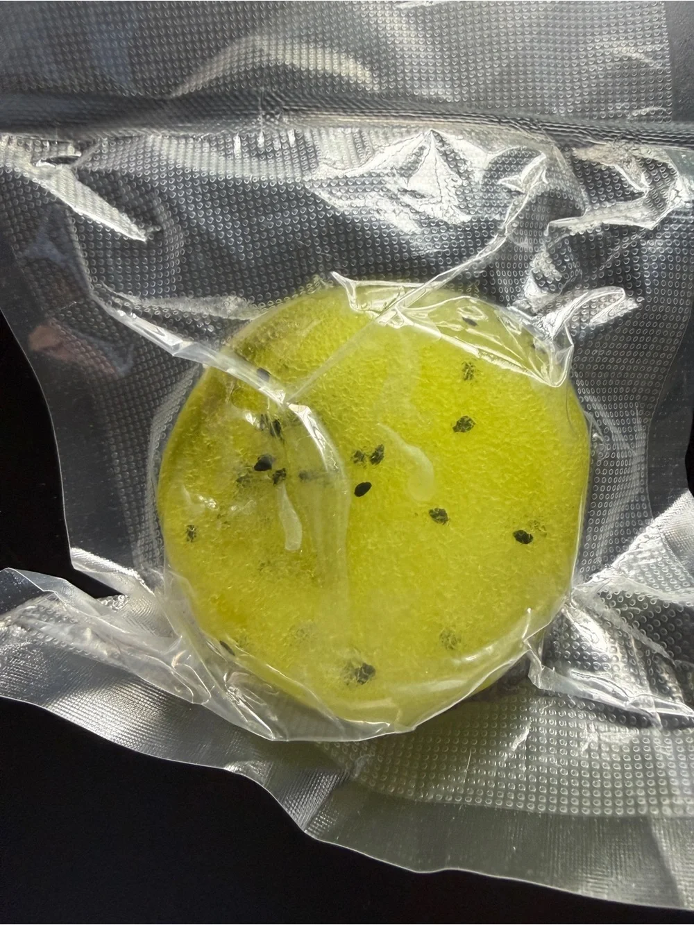 New Slush Squishy Toy Yellow Kiwi Slushie Crunchy Squeeze ASMR Fidget Tactile